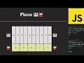 Build a Piano with Javascript HTML CSS