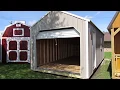 NEW 12X24 DERKSEN Z-METAL GARAGE AT BIG W s PORTABLE BUILDINGS