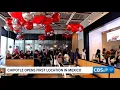 Chipotle opens first restaurant in Mexico drawing long lines on opening day