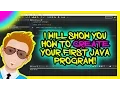 How To Create My First Java Program Using Eclipse