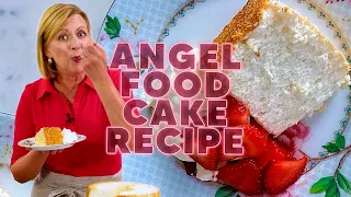 The Easiest Angel Food Cake Recipe | Anna Olson