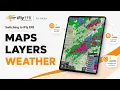 Weather Layers and Map Tools in iFly EFB Switching From ForeFlight