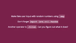 Introduction to RxJava - Manipulating Observables