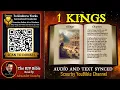11 The Book of 1 KINGS KJV Read By Alexander Scourby and TEXT Synced Together