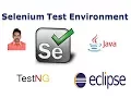1 10 Selenium Test Environment Setup