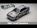 87 Audi Quattro - Hotwheels Silver Series