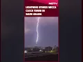 Download Lagu Lightning Strikes Mecca Clock Tower In Saudi Arabia