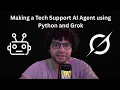 How I built a tech support AI Agent that troubleshoots tickets using Python with Grok API