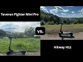 Download Lagu Teverun Fighter Mini Pro vs. Hitway H11 - Steigungstest im Singel-Modus