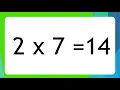 MULTIPLICATION FLASH CARDS Can You Score 5 seconds Multiplication Challenge