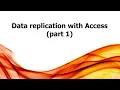 ET Data replication with Access part 1