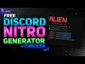 Best FREE DISCORD NITRO Sniper Generator Checker