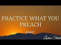 PRACTICE WHAT YOU PREACH (LYRICS) BARRY WHITE@lyricsstreet5409 #lyrics #barrywhite #90s