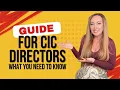 Lagu WHAT DO CIC DIRECTORS NEED TO KNOW