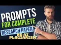 How to write research paper using ANY AI for College or Journal No AI No plagiarism