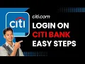 citibank com Login How to Login Citi Bank Website