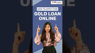 How to apply for a Gold Loan online with easy steps | गोल्ड लोन की प्रक्रिया | IIFL Finance #shorts