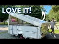Download Lagu First Adventure in my MINI FOLDING CARAVAN!