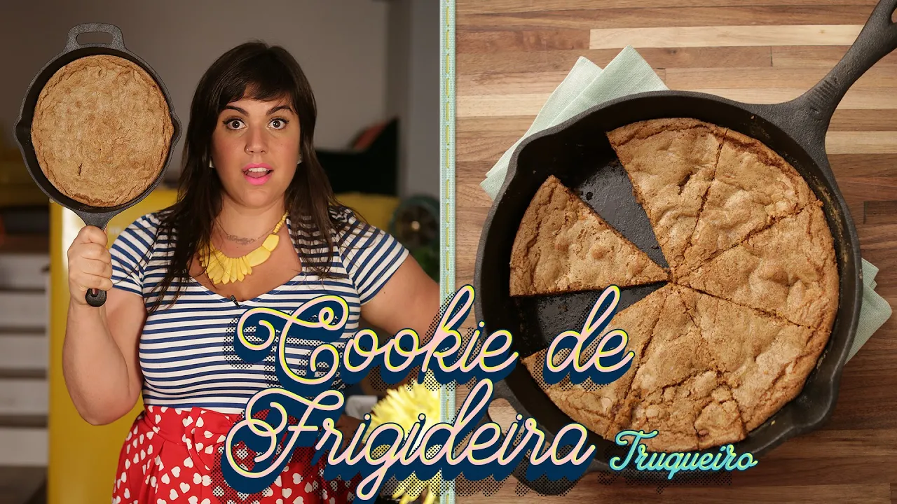 COOKIE MACGYVER I A MARAVILHOSIDADE DO COOKIE NA FRIGIDEIRA