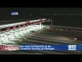 Bay Area Toll Booths To Be Unstaffed Starting At Midnight
