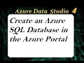 How to Create New Database in Azure Data Studio