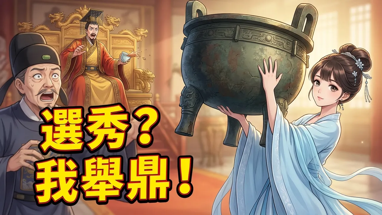 母親聽錯一個字,她大鬧選秀單手舉鼎!從六品侍衛一路打成大周唯一皇后