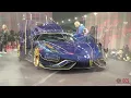 Supercars Revving at Car Show - LOUD SVJ, GT-R R35 Catches FIRE, Regera, Top Secret Supra