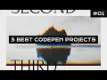 5 Best Codepen projects HTML CSS JAVASCRIPT