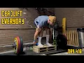 Deadlift Everyday Day 416 Deficit Hack Deadlift