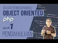 OOP DASAR pada PHP - Pendahuluan