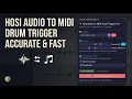 Hosi to MIDI Drum Trigger The Most Accurate to MIDI Script for Reaper