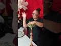 How We Created this Feather Centerpiece Look Tutorial