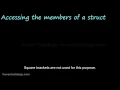 Lecture 21 - Structs in C and C Tutorials and Lectures for Beginners