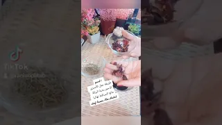 طريقة عمل الأسبرى الاحمر بالحبة السوداء والكركديه لعلاج تساقط الشعر نهائيا والشيب المبكر 