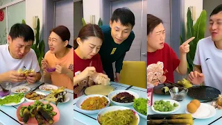 trending funny husband wife yummy food eating challenge prank comedy 