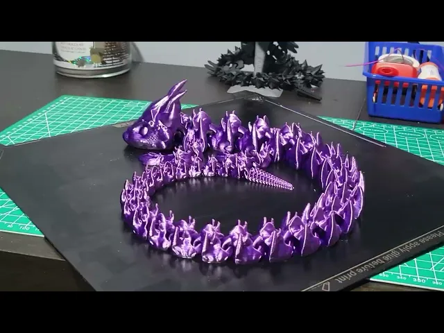Bendy Beast Print in Place Articulated Dragon video thumbnail