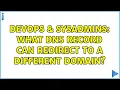 DevOps SysAdmins What DNS record can redirect to a different domain