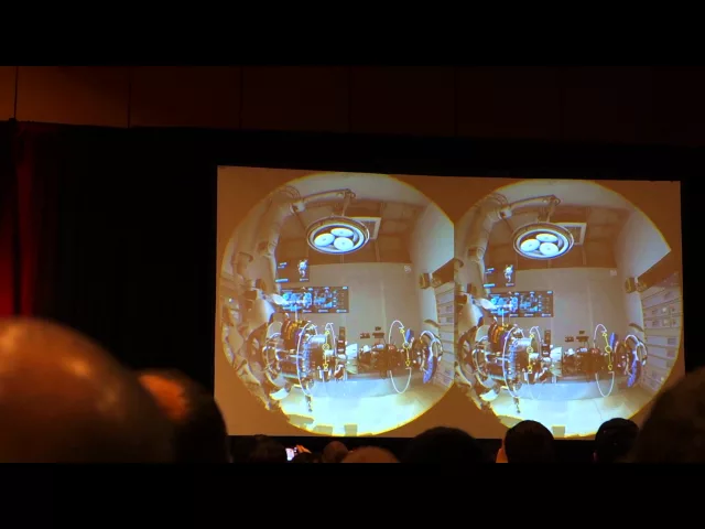 A short segment from Valve's Portal VR Demo (GDC 2015)