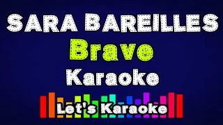 Download Sara Bareilles - Brave (Karaoke Version No Vocal) Lets Karaoke MP3