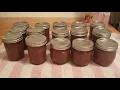 Peach Butter Jars Sealing