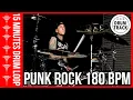 Download Lagu Drum Beat 180 bpm - Groove Drum Track 180 BPM Punk Rock | Batería 180 BPM Punk Rock