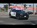2020 FPIU LAPD Foothill Units Responding Code 3 x2