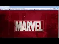 Marvel website using html css and js