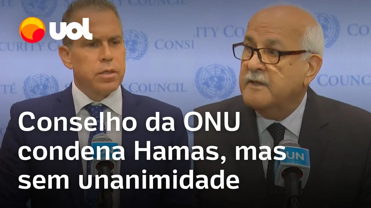 Guerra em Israel: Membros do Conselho de Segurança da ONU condenam o Hamas, mas sem unanimidade