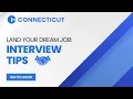 Land Your Dream Job Interview Tips State of Connecticut