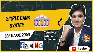 Simple Bank System Leetcode 2043 Design Problem