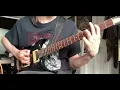 CANCER - Blood Bath - Rhythm Guitar Cover