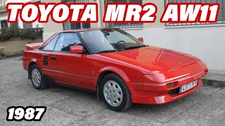 REVIEW TOYOTA MR2 AW11 1987