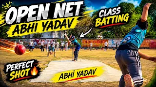 Abhi Yadav open net practice 🔥🏏 #cricket #trending #viral #shorts #foryou #youtube