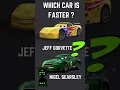Cars Characters in Real Which Car Is Faster Jeff Gorvette and Nigel Gearsley